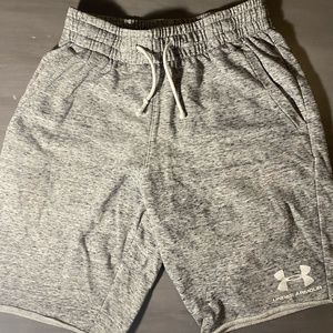 Under Armour Grey Sweat Shorts Size Small